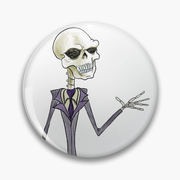 Item preview, Dapper skeleton designed and sold by Matt Corrigan.