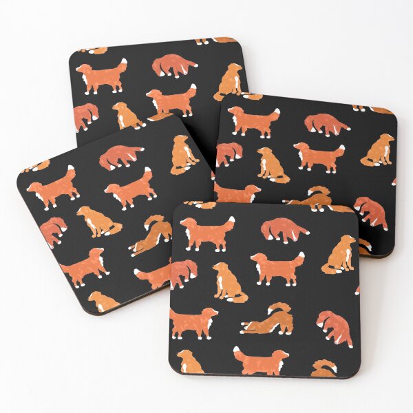 Item preview, Artsy Abstract Tollers - Black designed and sold by BlossomCreative.