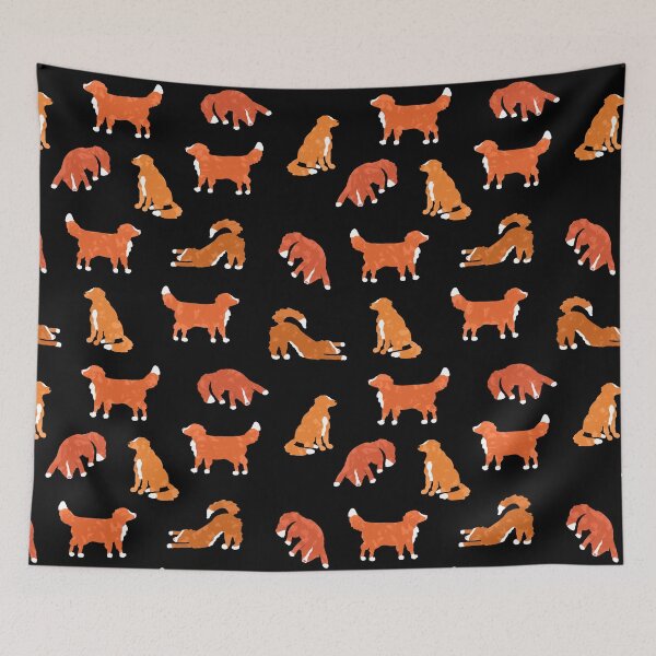 Item preview, Artsy Abstract Tollers - Black designed and sold by BlossomCreative.