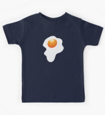 Dripping fried egg sunny side up Kids Tee