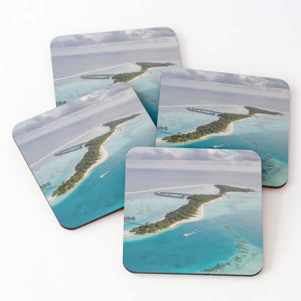Item preview, Turquoise Blue Ocean Maldives Paradise designed and sold by newburyboutique.