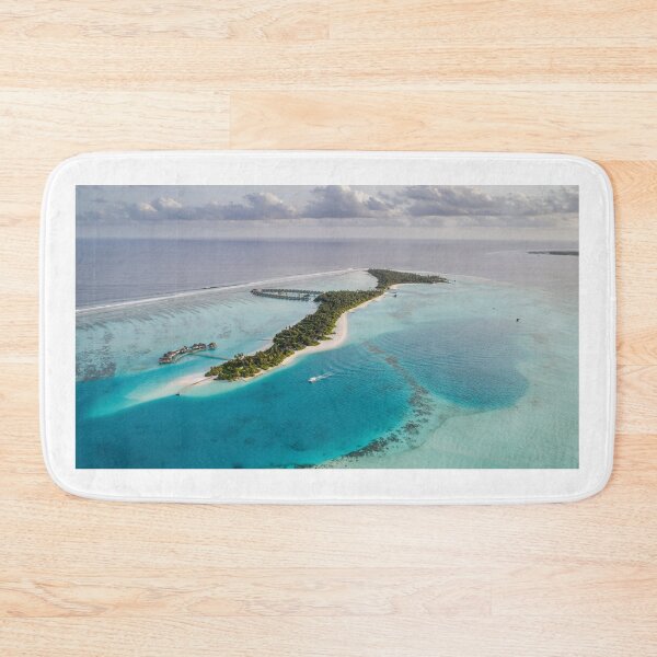 Item preview, Turquoise Blue Ocean Maldives Paradise designed and sold by newburyboutique.