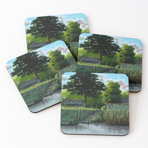 Item preview, Village Scenery designed and sold by MariaCameliaArt.