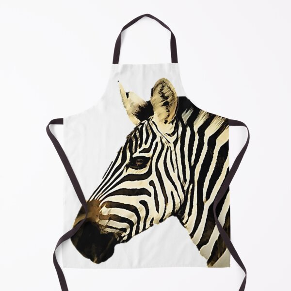 Item preview, Painted Zebra On White designed and sold by Boakes-Digital.