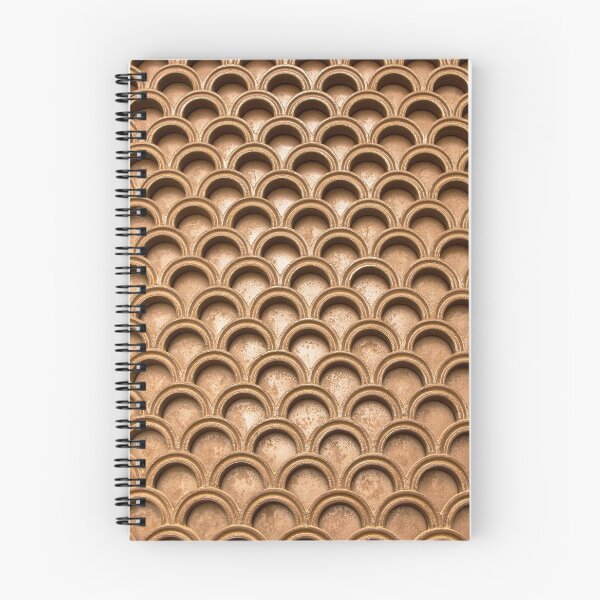 Item preview, Brown and Shiny Metal Door Scale Pattern Decoration designed and sold by Mitchell-Luo.