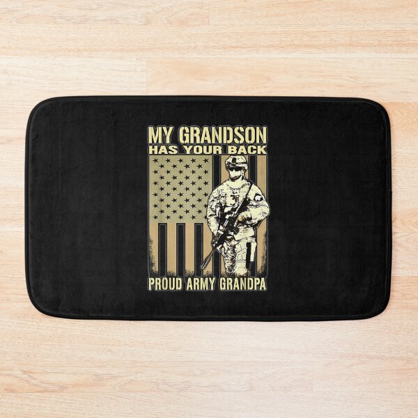 Item preview, Proud Army Grandpa, My Grandson Has Your Back | Gift Idea  | Gift For Grandma | Gift For Grandpa | Gift For Son | Gift For Grandson designed and sold by LanPhan.