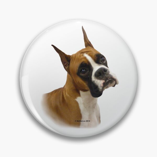 Item preview, Boxer with cropped ears designed and sold by Terry McNamee.