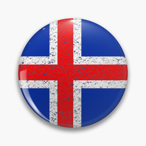 Item preview, Icelandic Flag (weathered) designed and sold by Samboid.
