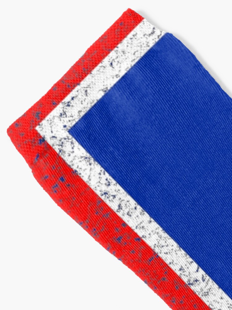 Icelandic Flag (weathered) Socks