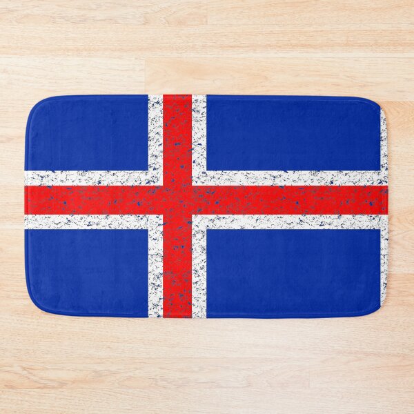 Item preview, Icelandic Flag (weathered) designed and sold by Samboid.