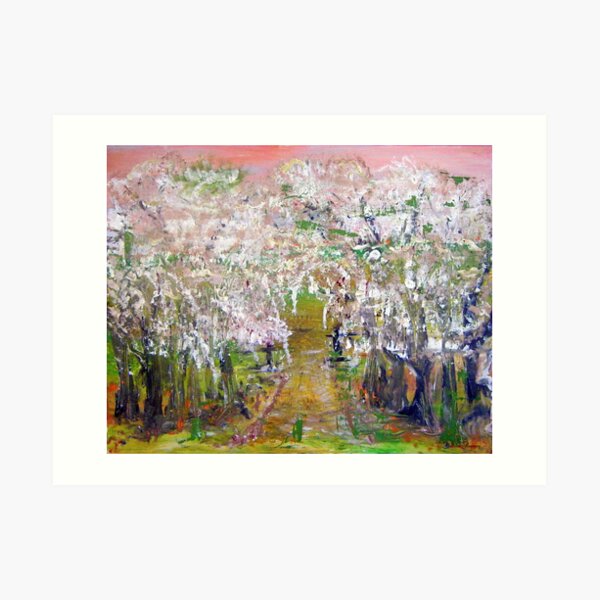 White Delight Art Print
