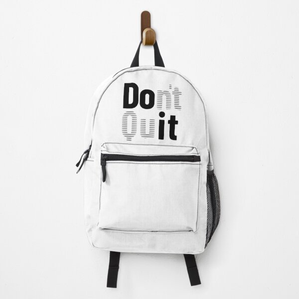 Item preview, Don't Quit - Black Text designed and sold by LucidLounger.