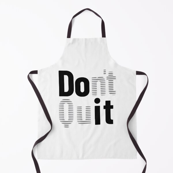 Item preview, Don't Quit - Black Text designed and sold by LucidLounger.