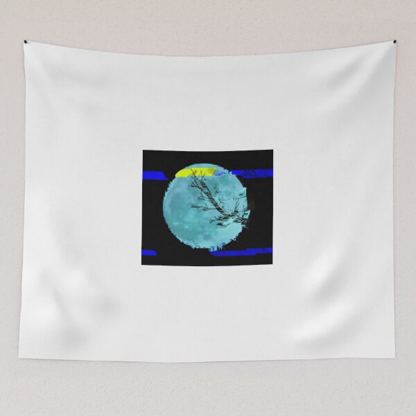 Item preview, Glitch moon designed and sold by Abstractlife707.