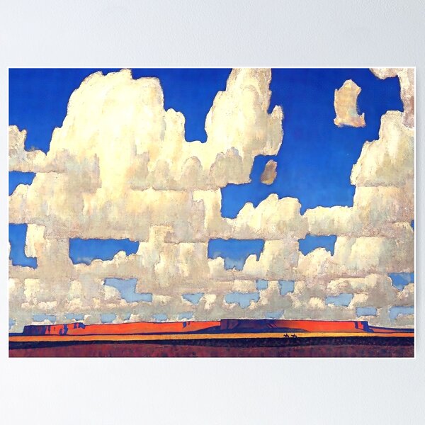 “Cloud World” by Maynard Dixon Poster