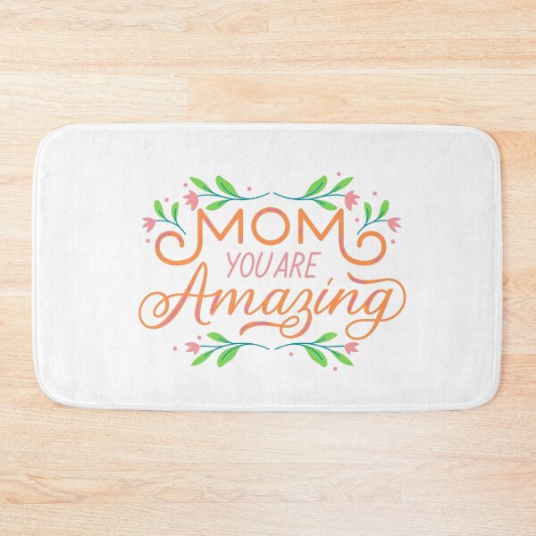 Artikelvorschau, Mama du bist erstaunlich Blumenmuster entworfen und verkauft von Vicky021.
