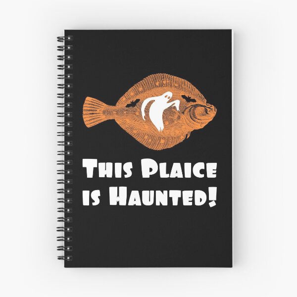 Item preview, This Plaice is Haunted designed and sold by TimespunThreads.