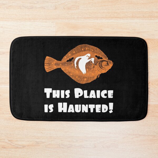 Item preview, This Plaice is Haunted designed and sold by TimespunThreads.