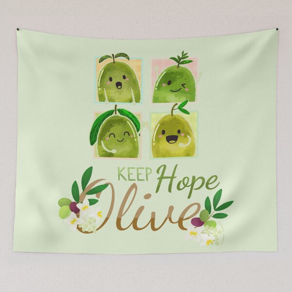 Item preview, Keep Hope Olive - Punny Garden designed and sold by PunnyGarden.