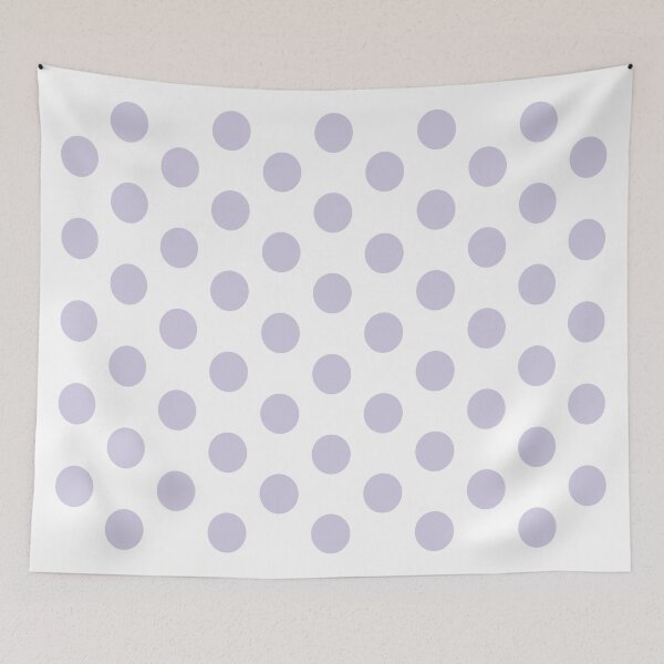 Item preview, Medium LILAC and WHITE POLKA DOTS designed and sold by RachelMacht.