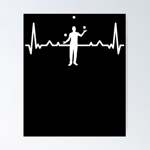 Item preview, Nice Heartbeat Juggling Balls Juggler Toss Juggling designed and sold by Nessshirts.