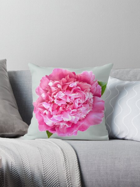 Item preview, Pink Peony with Leaves Close-up  designed and sold by InalterataArt.