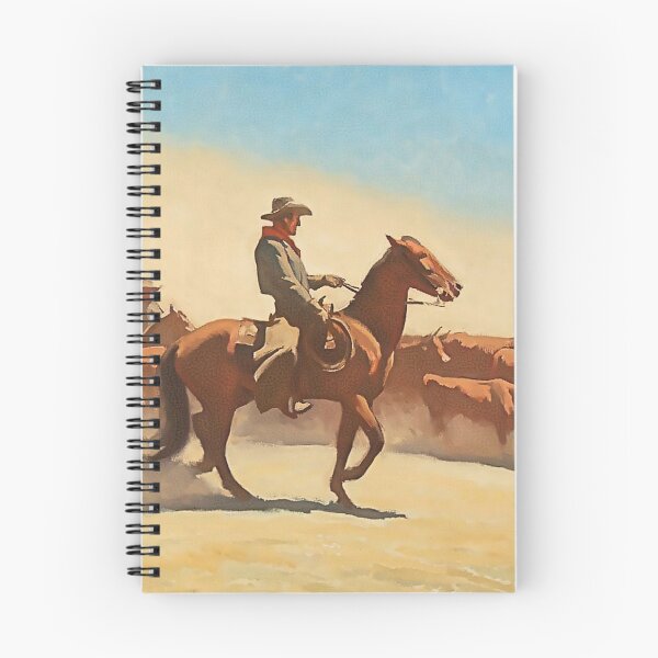 Item preview, “Trail Herd” Western Art by Maynard Dixon designed and sold by PatricianneK.