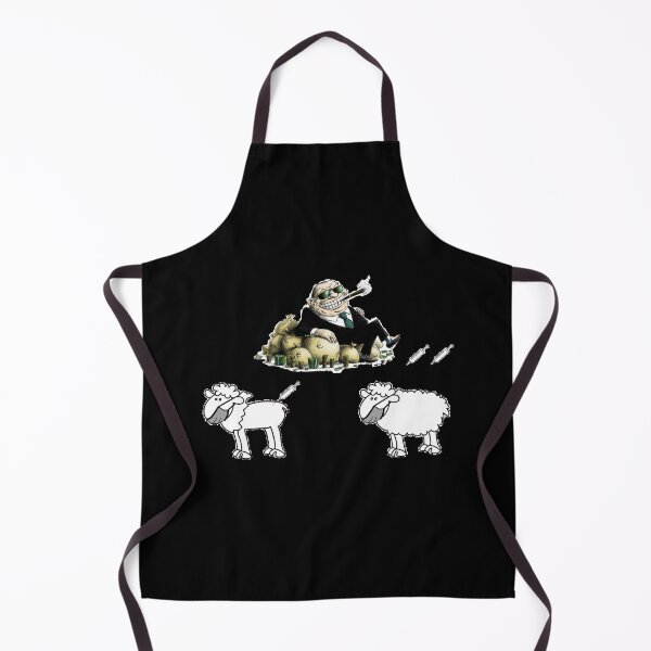 Item preview, Sheep and vaccine - Black background designed and sold by ThinkHum.