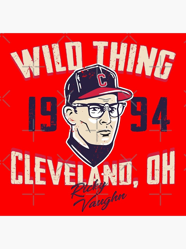 Ricky Vaughn Major League - vintage glasses and hat - Major League -  Tapestry