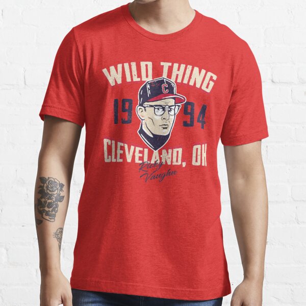 Major League 2 Movie Wild Thing Ricky Vaughn 94 Baseball Card Men's T Shirt