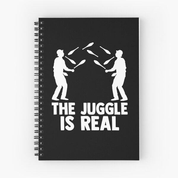 Item preview, The Juggle is Real Diabolo Contact Juggling Jugglers Jesters designed and sold by Nessshirts.
