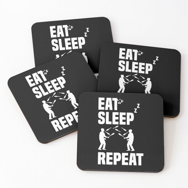 Item preview, Eat Sleep Juggling Balls Repeat Funny Design for Jugglers designed and sold by Nessshirts.