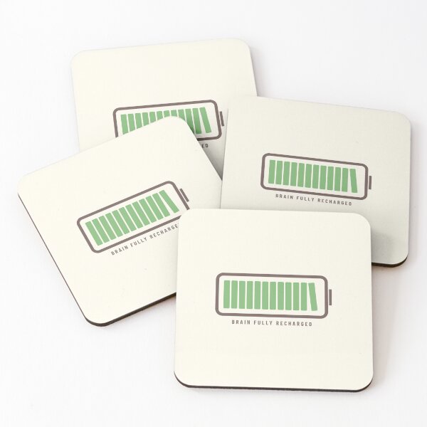 Item preview, Brain Fully Recharged with Books designed and sold by Eurokollektiv.
