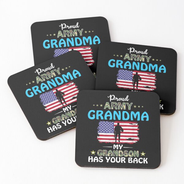 Item preview,  Proud Army Grandma, My Grandson Has Your Back | Gift Idea  | Gift For Grandma | Gift For Grandpa | Gift For Son | Gift For Grandson designed and sold by LanPhan.