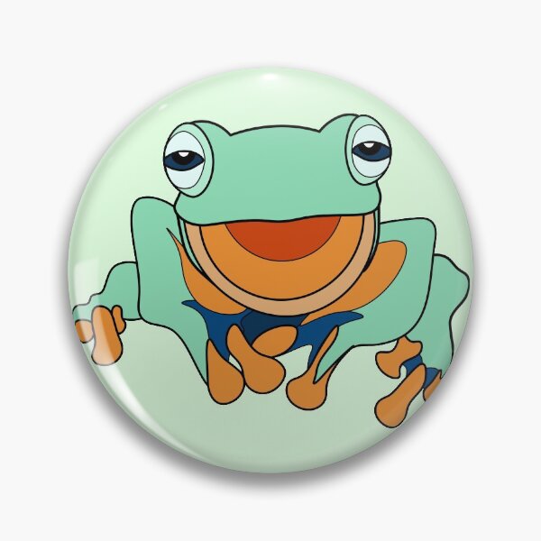 Artikelvorschau, Netter Karikaturfrosch entworfen und verkauft von krisola.
