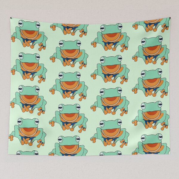 Item preview, Cute Cartoon Frog designed and sold by krisola.