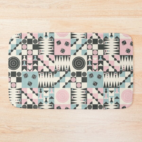 Item preview, Board Game Night- Blue Pink designed and sold by cathyvandelaak.