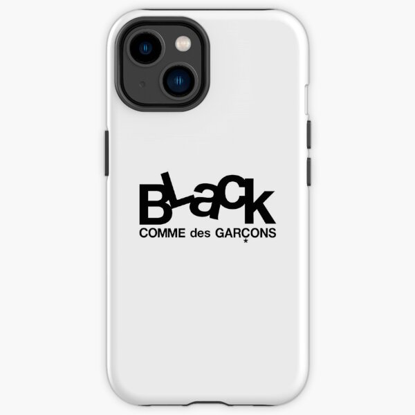 MÁS VENDIDO - Mercancía negra de Comme des Garçons Funda resistente para iPhone
