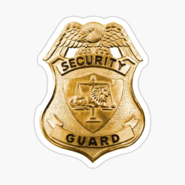 Security Officer Small Shield Badge