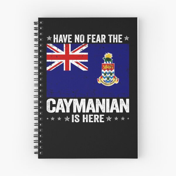 Item preview, Have No Fear The Caymanian Is Here  Cayman Islands Flag Design designed and sold by JJDzignsShop.