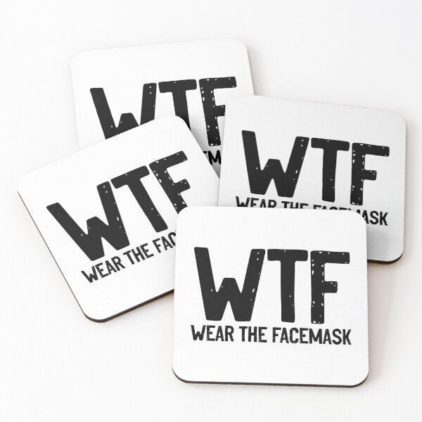 Item preview, WTF Wear The Facemask Hilarious designed and sold by Sour Soul.