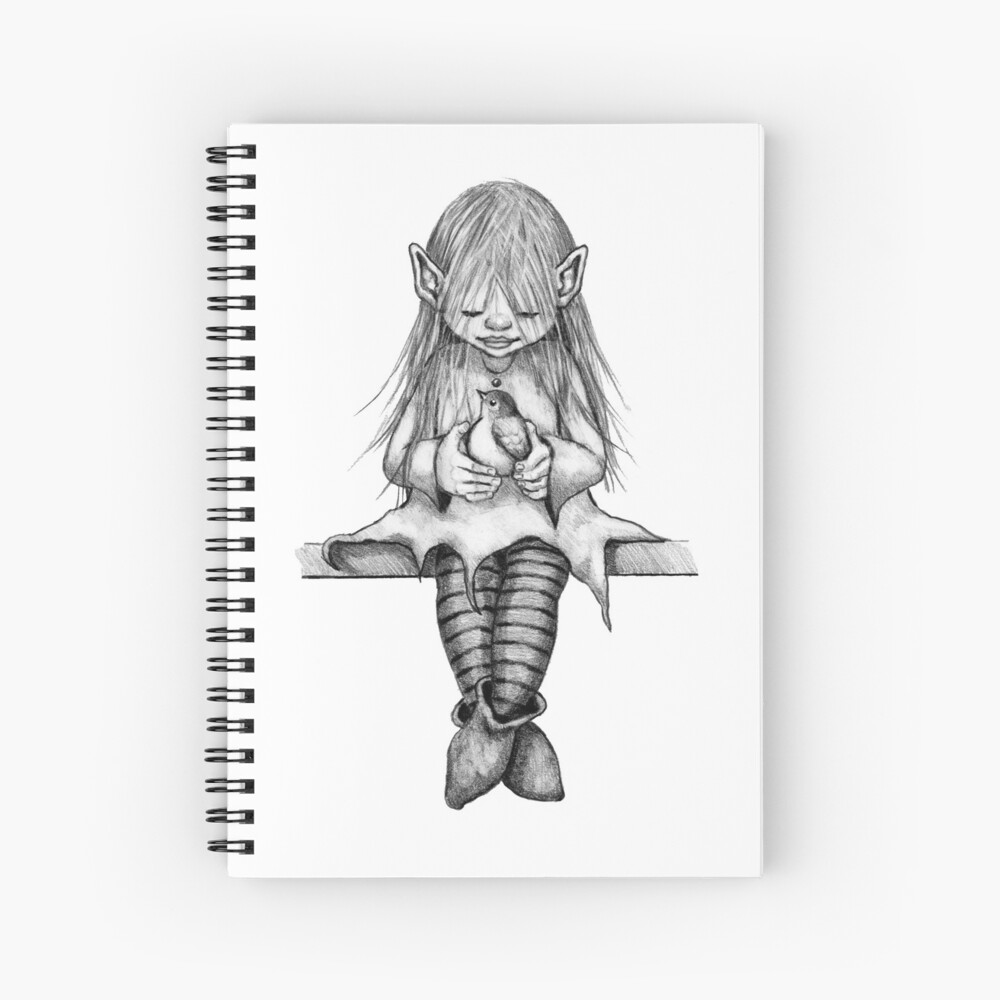 Sketch Book: Fantasy Elf Girl Themed Personalized Artist Sketchbook For  Drawing and Creative Doodling (Paperback)
