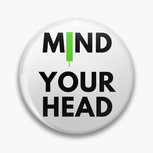 Item preview, Mind Your Head (artwork1 black) designed and sold by TraderShirts.