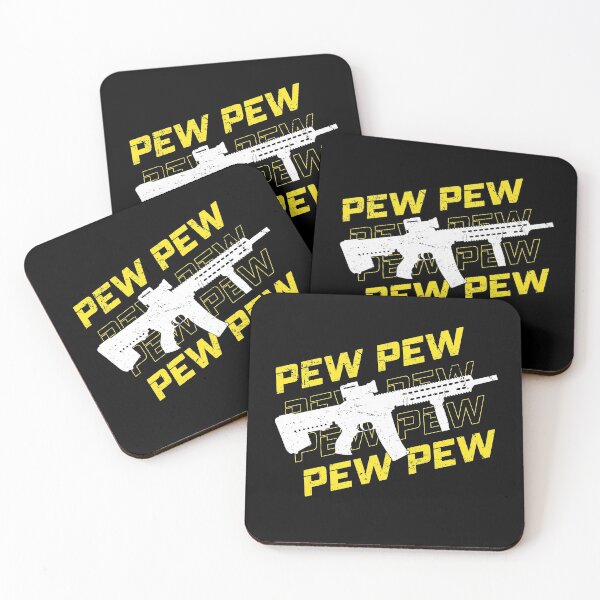Item preview, Pew Pew Pew Gun Pro 2a 2nd Amendment designed and sold by American-Proud.