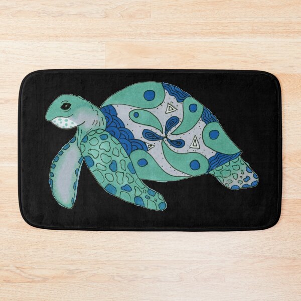 Item preview, Paisley turtle, black designed and sold by Sonderblume.
