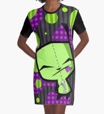 Happy Gir from Invader Zim fanart Graphic T-Shirt Dress