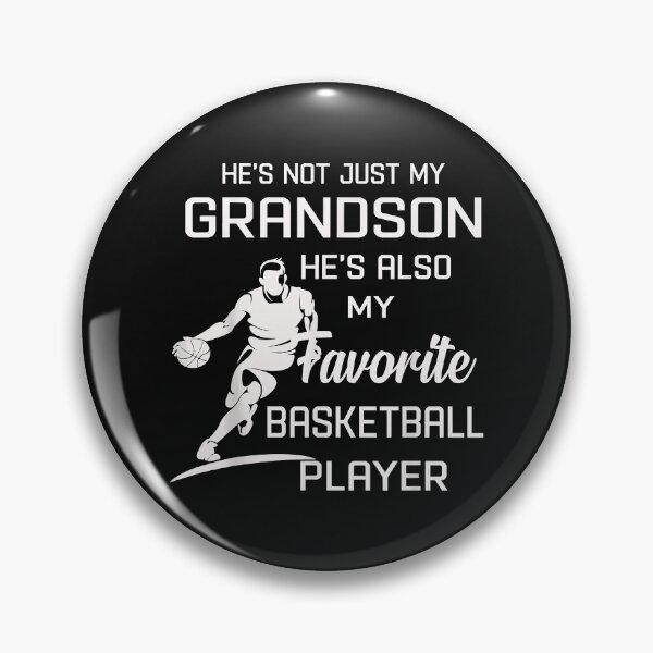 Item preview, My Grandson Is My Favorite Basketball Player  | Gift Idea  | Gift For Grandma | Gift For Grandpa | Gift For Son | Gift For Grandson designed and sold by LanPhan.