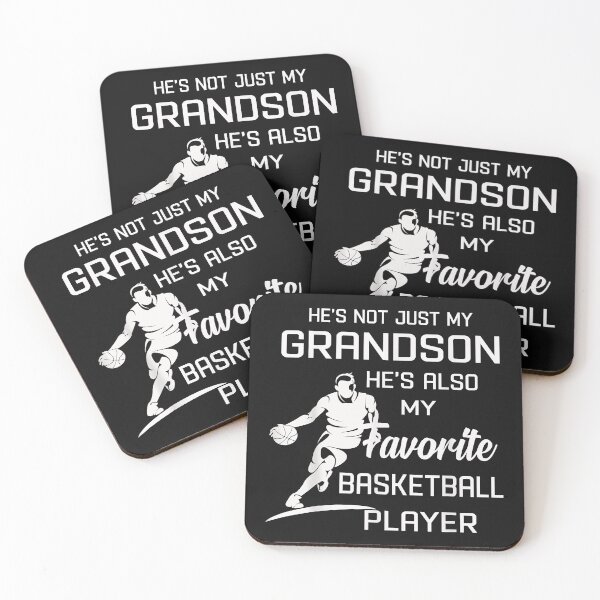 Item preview, My Grandson Is My Favorite Basketball Player  | Gift Idea  | Gift For Grandma | Gift For Grandpa | Gift For Son | Gift For Grandson designed and sold by LanPhan.