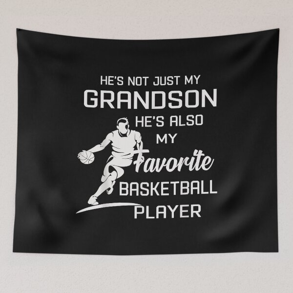 Item preview, My Grandson Is My Favorite Basketball Player  | Gift Idea  | Gift For Grandma | Gift For Grandpa | Gift For Son | Gift For Grandson designed and sold by LanPhan.
