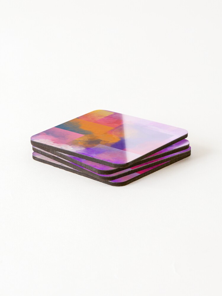 Thumbnail 4 of 5, Coasters (Set of 4), Spring forest designed and sold by headtrackerart.